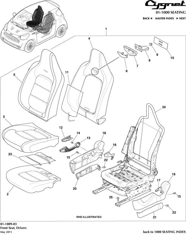 car: CYGNET,item_no: -,quantity: 1,reference: CYGNET_00-00-CYGNET_01-1009-03
