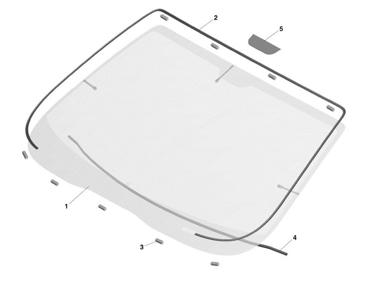 FRONT WINDSCREEN - WINDSHIELD