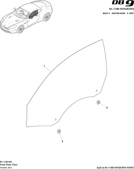 car: DB9,item_no: -,quantity: 1,reference: DB9_13_00-00-DB9_13_01-1103-04
