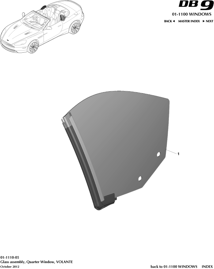 car: DB9,item_no: -,quantity: 1,reference: DB9_13_00-00-DB9_13_01-1110-05