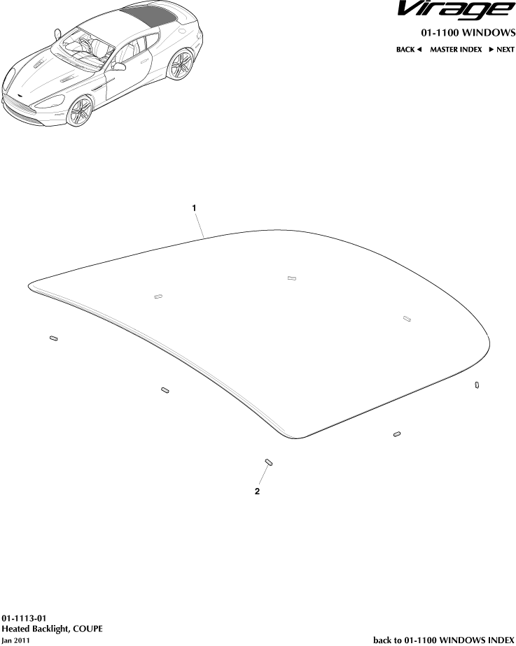 car: VIRAGE,item_no: -,quantity: 1,reference: VIRAGE_00-00-VIRAGE_01-1113-01