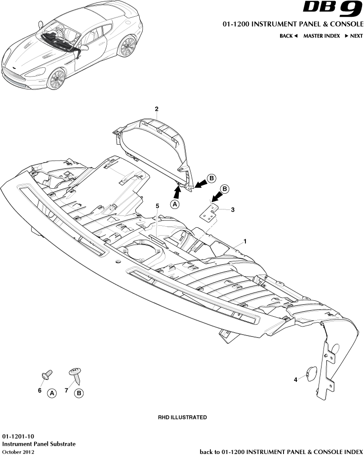 car: DB9,item_no: -,quantity: 1,reference: DB9_13_00-00-DB9_13_01-1201-10
