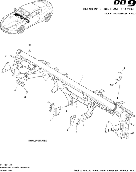 car: DB9,item_no: 7,quantity: 1,reference: DB9_13_00-00-DB9_13_01-1201-30