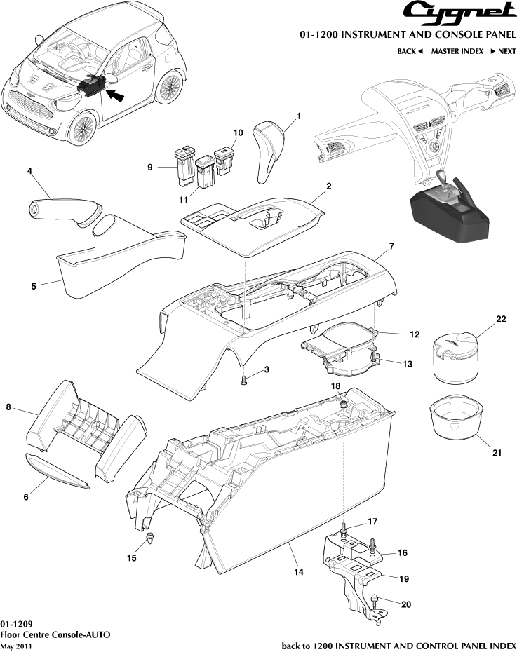 car: CYGNET,item_no: 14,quantity: 1,reference: CYGNET_00-00-CYGNET_01-1209