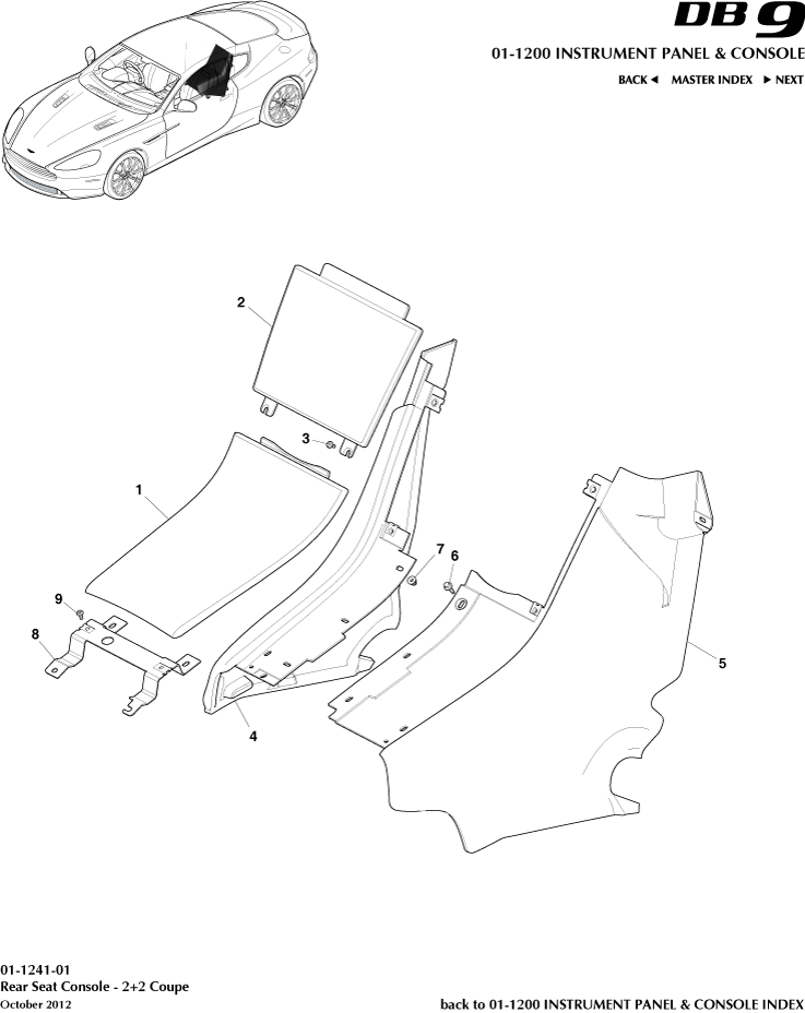 car: DB9,item_no: 8,quantity: 1,reference: DB9_13_00-00-DB9_13_01-1241-01