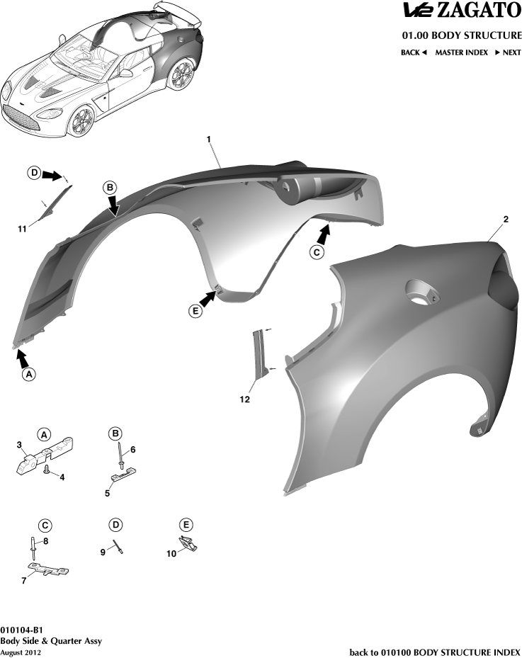 car: ZAGATO V12,item_no: 11,quantity: 1,reference: ZAGATO_V12_00-00-ZAGATO_V12_010104-B1