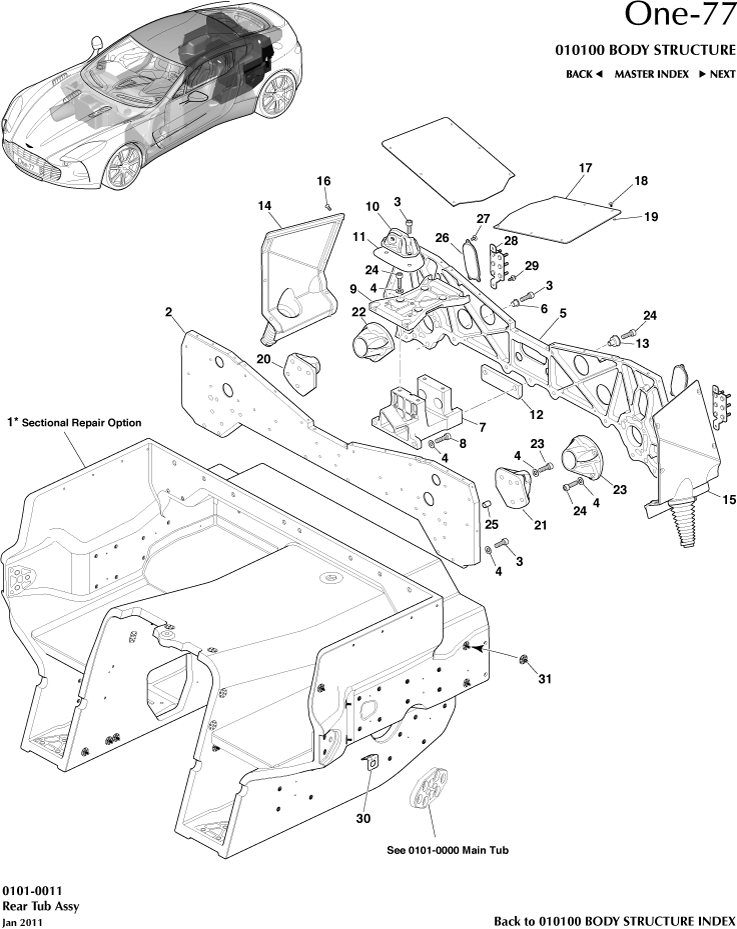 car:ONE-77,item_no:29,quantity:4,reference:ONE_77_00-00-ONE_77_0101-0011