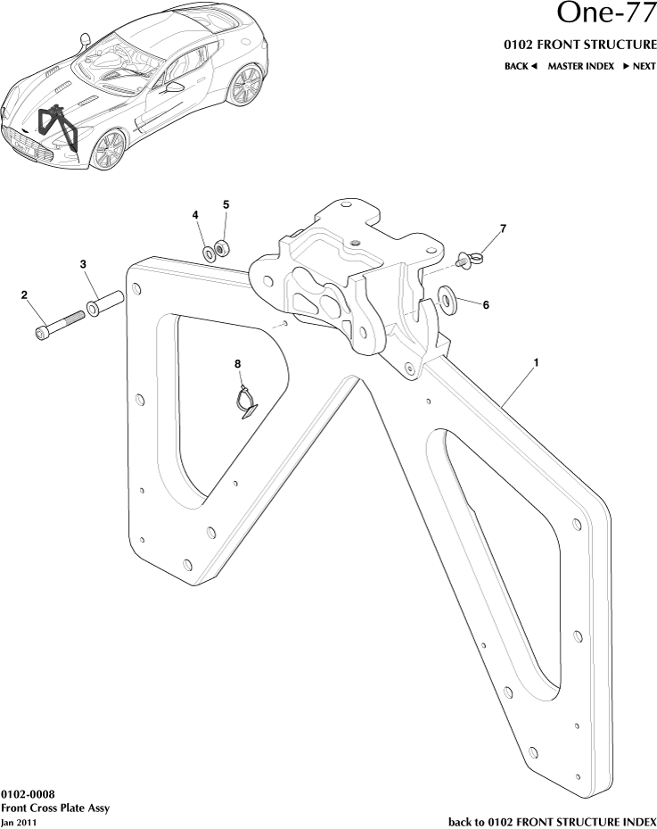 car: ONE-77,item_no: 4,quantity: 4,reference: ONE_77_00-00-ONE_77_0102-0008