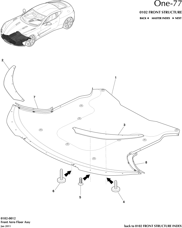 car: ONE-77,item_no: 1,quantity: 1,reference: ONE_77_00-00-ONE_77_0102-0012