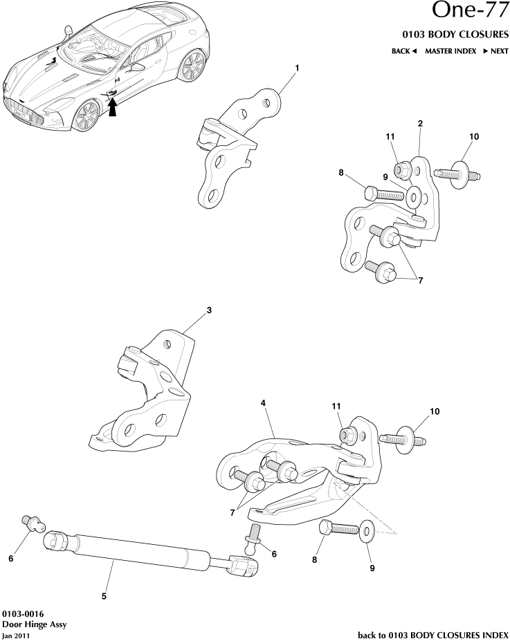 car:ONE-77,item_no:7,quantity:1,reference:ONE_77_00-00-ONE_77_0103-0016