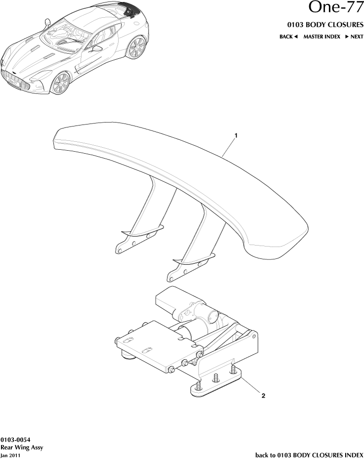 car: ONE-77,item_no: 2,quantity: 2,reference: ONE_77_00-00-ONE_77_0103-0054