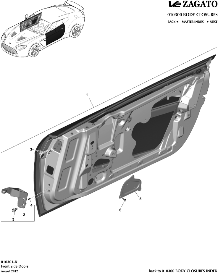 car: ZAGATO V12,item_no: -,quantity: 1,reference: ZAGATO_V12_00-00-ZAGATO_V12_010301-B1