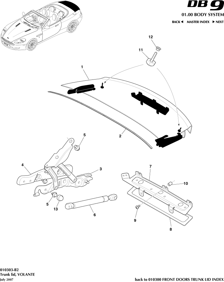 car: DB9,item_no: -,quantity: 1,reference: DB9_05_12_00-00-DB9_05_12_010303-B2