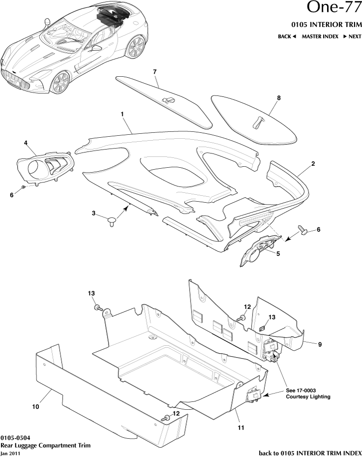 car: ONE-77,item_no: 2,quantity: 1,reference: ONE_77_00-00-ONE_77_0105-0504