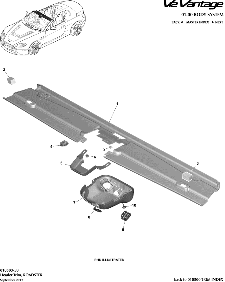 car: VANTAGE V12,item_no: 7,quantity: 1,reference: VANTAGE_V12_00-00-VANTAGE_V12_010503-B3