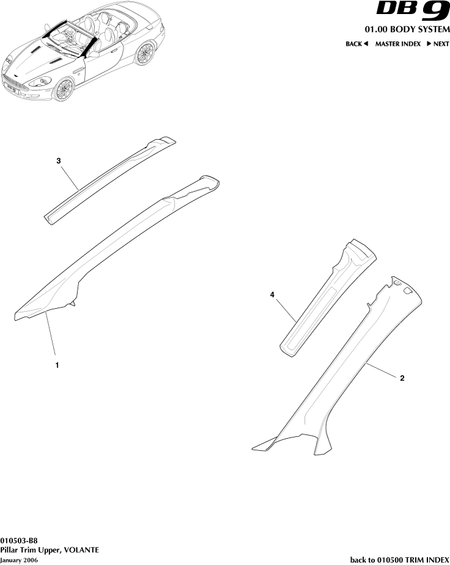 car: DB9,item_no: -,quantity: 1,reference: DB9_05_12_00-00-DB9_05_12_010503-B8