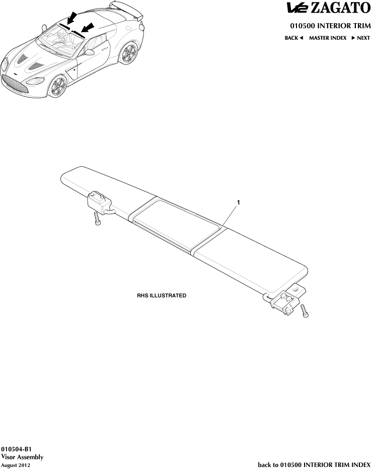 car: ZAGATO V12,item_no: -,quantity: 1,reference: ZAGATO_V12_00-00-ZAGATO_V12_010504-B1