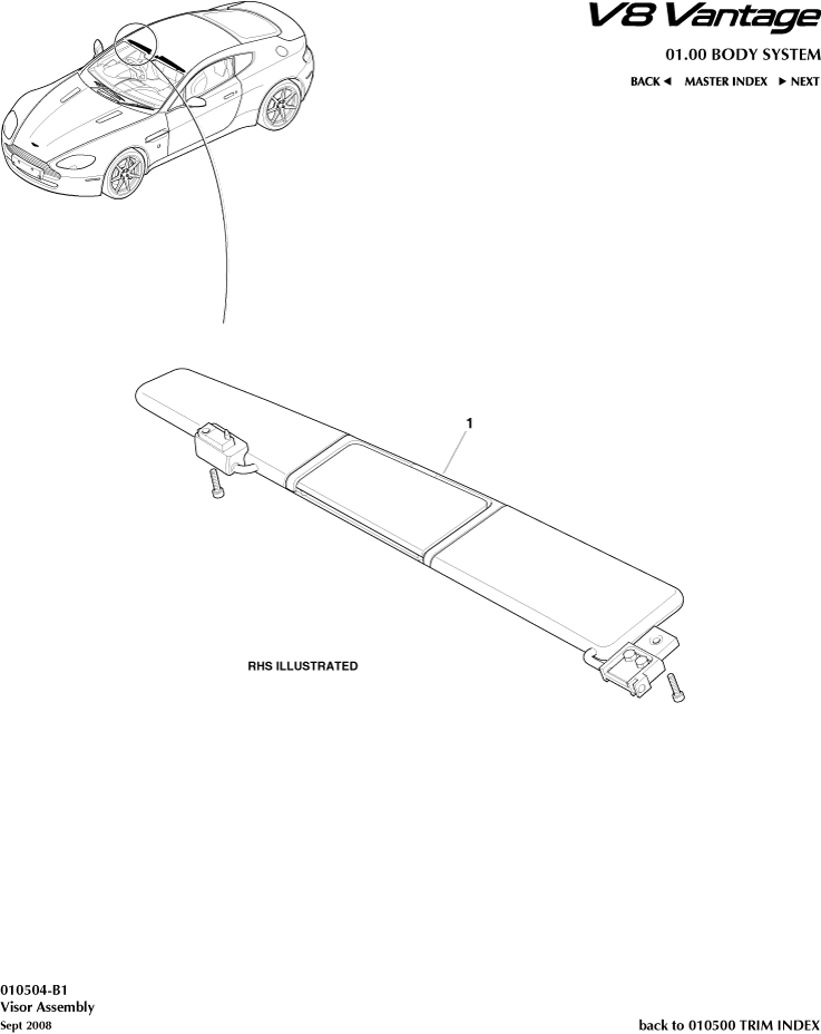 car: VANTAGE V8,item_no: 1,quantity: 1,reference: VANTAGE_V8_00-00-VANTAGE_V8_010504-B1