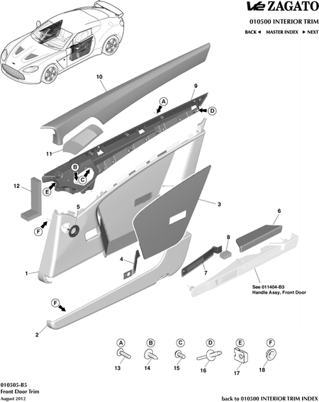 car: ZAGATO V12,item_no: -,quantity: 1,reference: ZAGATO_V12_00-00-ZAGATO_V12_010505-B5