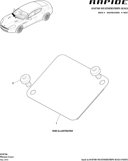 car: RAPIDE,item_no: 1,quantity: 1,reference: RAPIDE_00-00-RAPIDE_010706