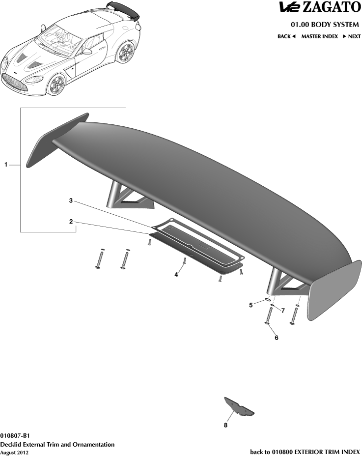 car: ZAGATO V12,item_no: 5,quantity: 1,reference: ZAGATO_V12_00-00-ZAGATO_V12_010807-B1