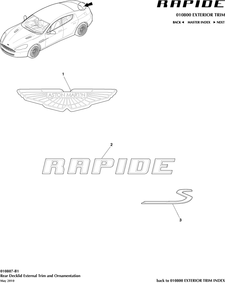 car: RAPIDE,item_no: -,quantity: 1,reference: RAPIDE_00-00-RAPIDE_010807-B1