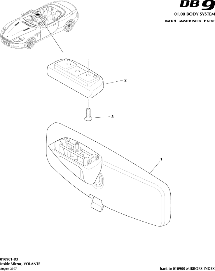 car: DB9,item_no: 1,quantity: 1,reference: DB9_05_12_00-00-DB9_05_12_010901-B3