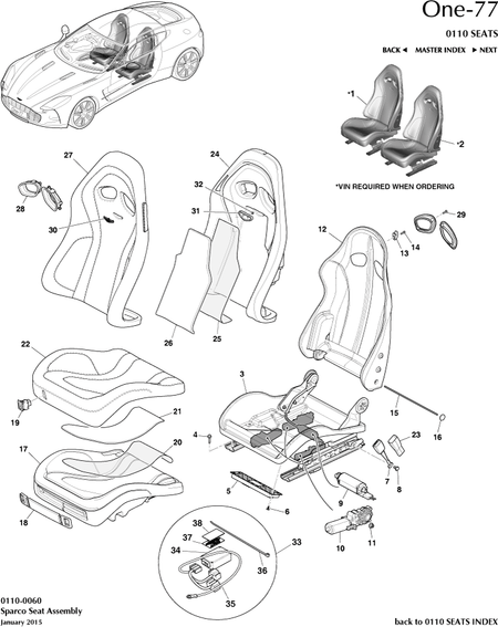 car: ONE-77,item_no: 13,quantity: 2,reference: ONE_77_00-00-ONE_77_0110-0060