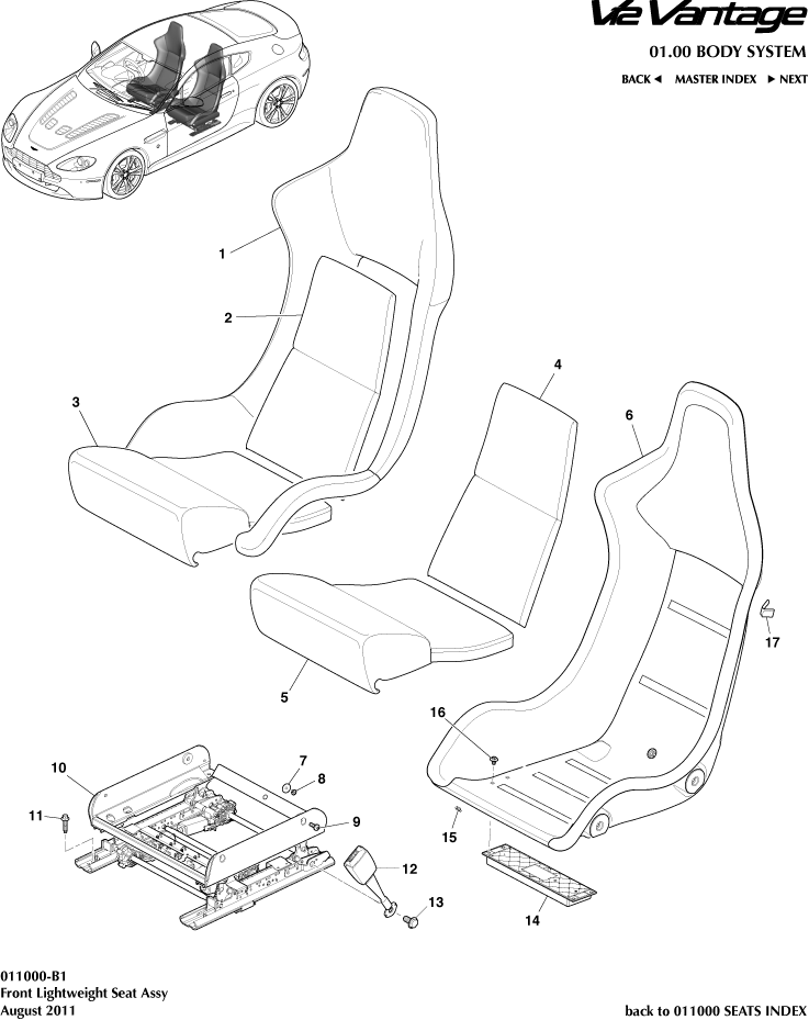 car: VANTAGE V12,item_no: -,quantity: 1,reference: VANTAGE_V12_00-00-VANTAGE_V12_011000-B1