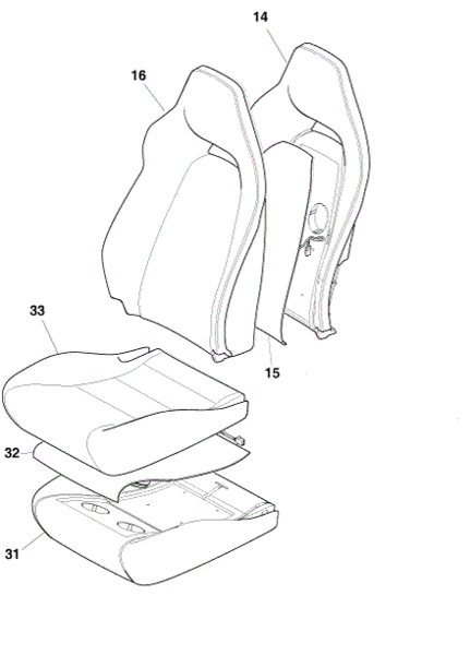 FRONT SEAT HEATING ELEMENT