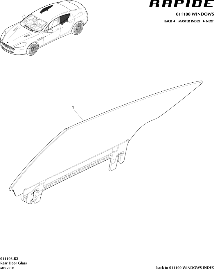 car: RAPIDE,item_no: -,quantity: 1,reference: RAPIDE_00-00-RAPIDE_011103-B2