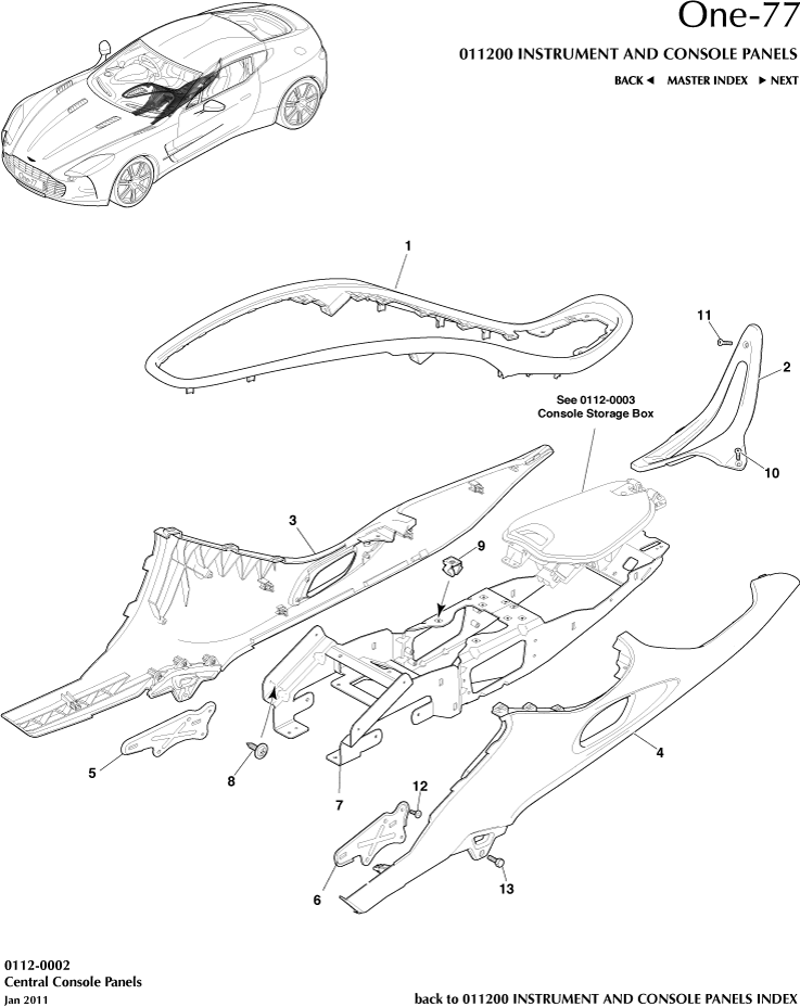 car:ONE-77,item_no:9,quantity:6,reference:ONE_77_00-00-ONE_77_0112-0002