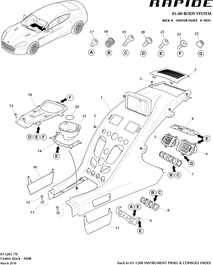 car: RAPIDE,item_no: 15,quantity: 1,reference: RAPIDE_00-00-RAPIDE_011201-70