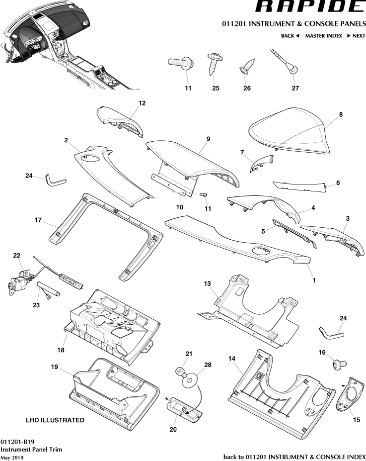 car: RAPIDE,item_no: -,quantity: 1,reference: RAPIDE_00-00-RAPIDE_011201-B19