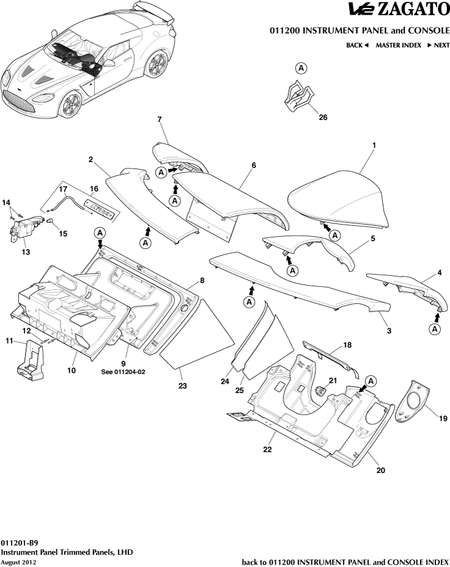 car:ZAGATO V12,item_no:7,quantity:1,reference:ZAGATO_V12_00-00-ZAGATO_V12_011201-B9