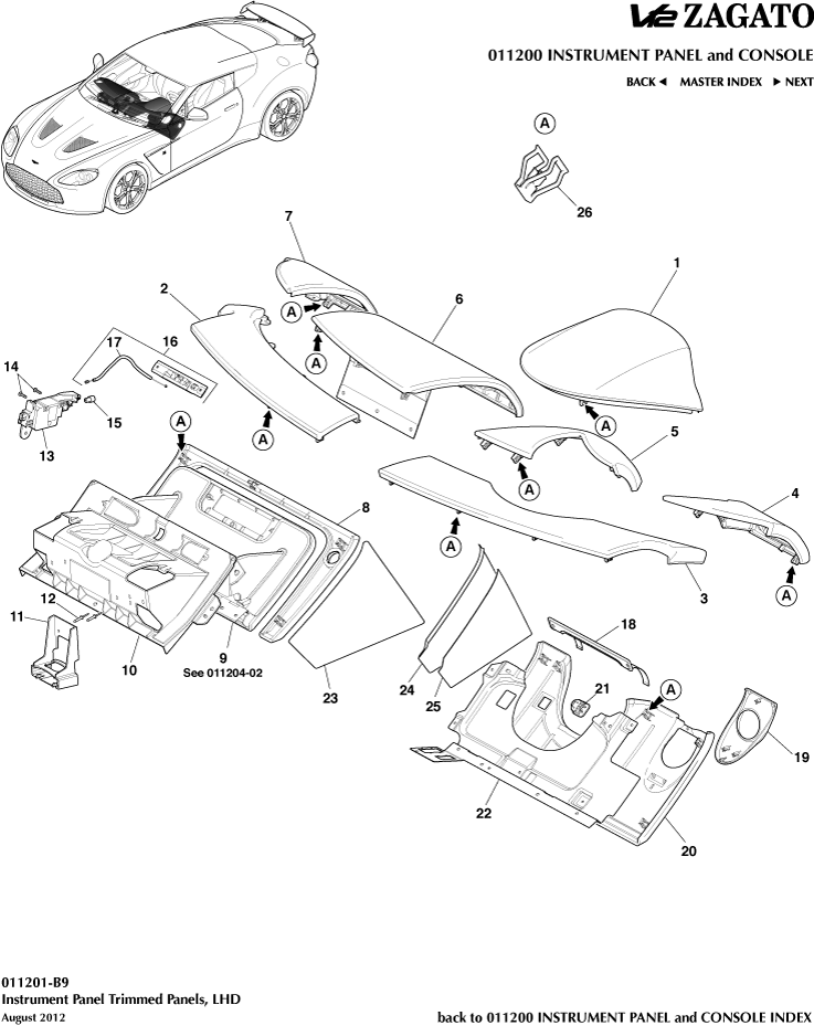 car: ZAGATO V12,item_no: 17,quantity: 1,reference: ZAGATO_V12_00-00-ZAGATO_V12_011201-B9