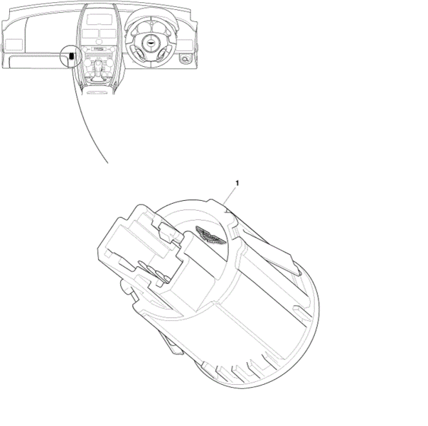 Image of GLOVEBOX & SEAT TILT RELEASE SWITCH