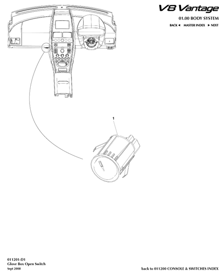 car: VANTAGE V8,item_no: 1,quantity: 1,reference: VANTAGE_V8_00-00-VANTAGE_V8_011201-D1
