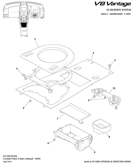car: VANTAGE V8,item_no: -,quantity: 1,reference: VANTAGE_V8_00-00-VANTAGE_V8_011202-B16M