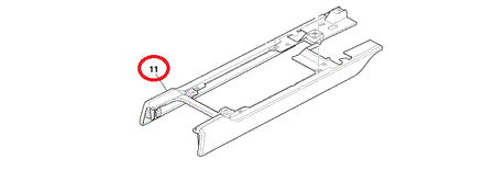 Image of CONSOLE ARMREST STOWAGE PANEL SURROUND