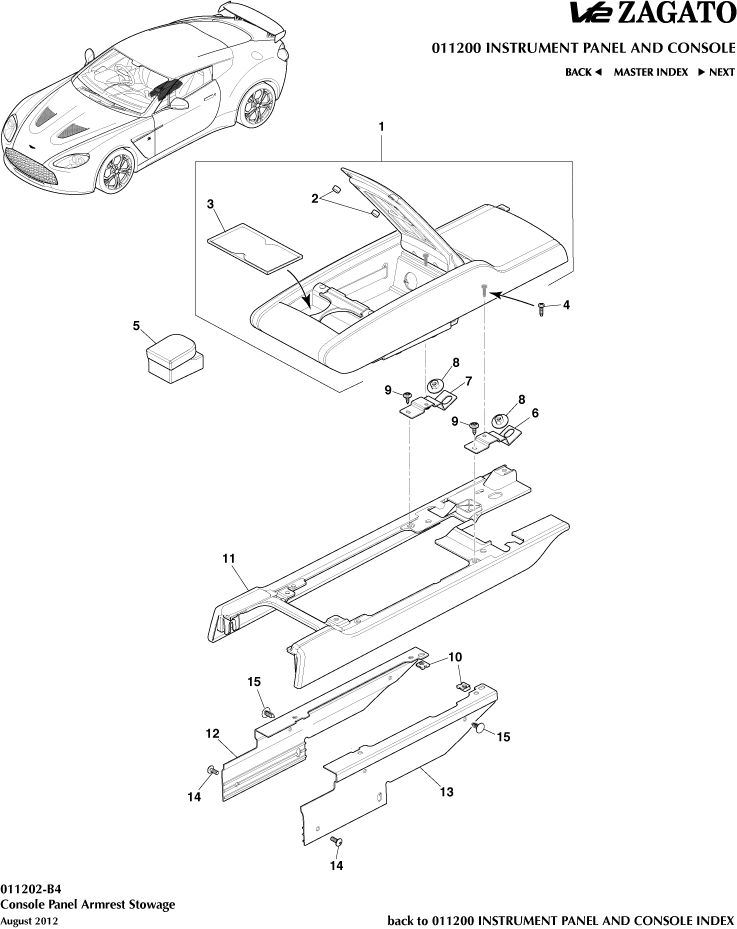 car: ZAGATO V12,item_no: 13,quantity: 1,reference: ZAGATO_V12_00-00-ZAGATO_V12_011202-B4