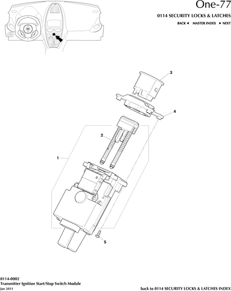car: ONE-77,item_no: 1,quantity: 1,reference: ONE_77_00-00-ONE_77_0114-0002