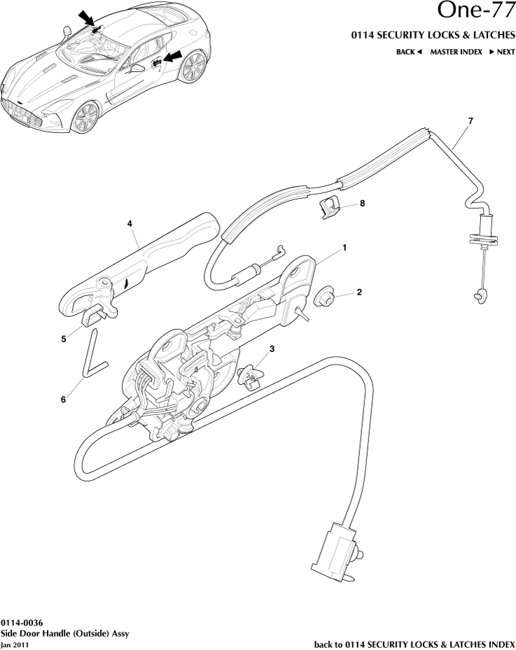 car: ONE-77,item_no: 1,quantity: 2,reference: ONE_77_00-00-ONE_77_0114-0036