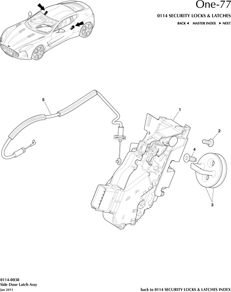 car: ONE-77,item_no: 1,quantity: 1,reference: ONE_77_00-00-ONE_77_0114-0038