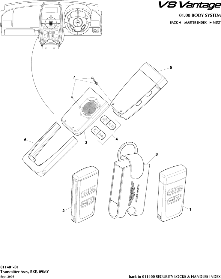 car: VANTAGE V8,item_no: -,quantity: 1,reference: VANTAGE_V8_00-00-VANTAGE_V8_011401-B1a