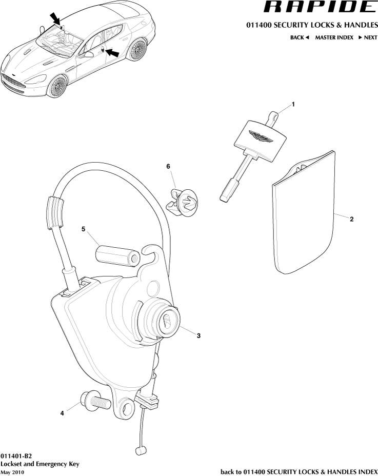 car: RAPIDE,item_no: -,quantity: 1,reference: RAPIDE_00-00-RAPIDE_011401-B2