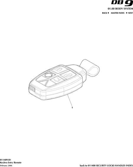 car: DB9,item_no: -,quantity: 2,reference: DB9_05_12_00-00-DB9_05_12_011409-B1