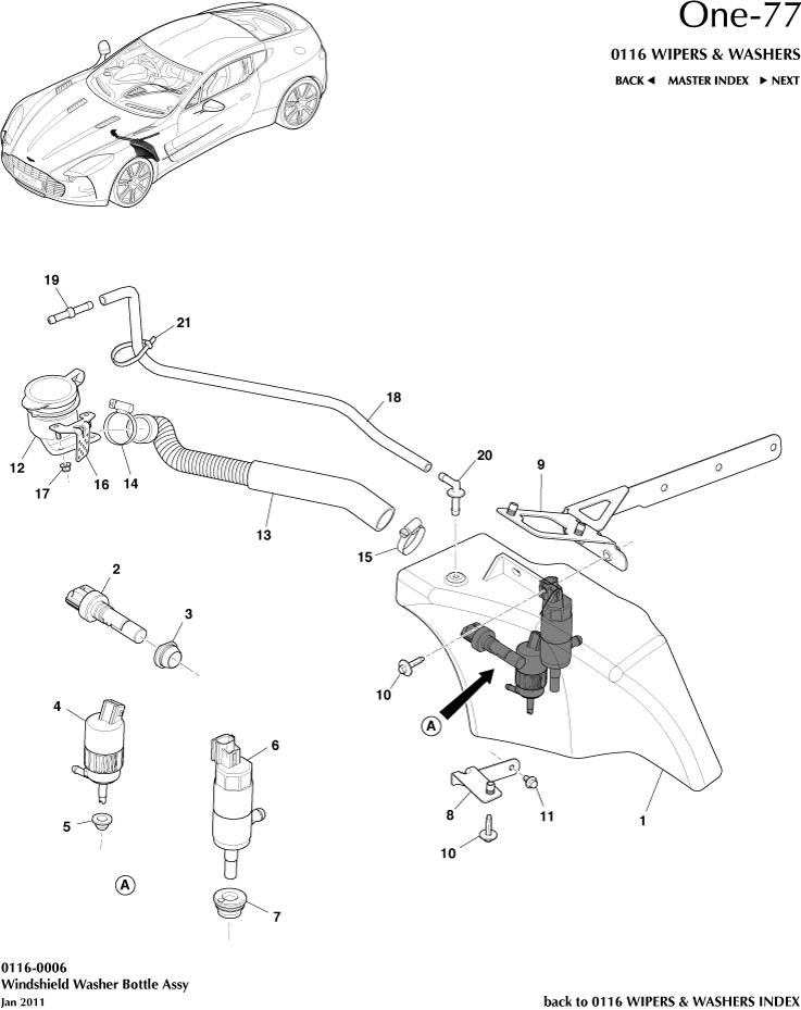 car:ONE-77,item_no:11,quantity:1,reference:ONE_77_00-00-ONE_77_0116-0006