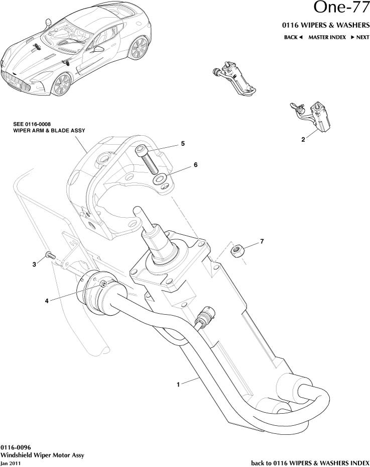 car: ONE-77,item_no: 7,quantity: 8,reference: ONE_77_00-00-ONE_77_0116-0096