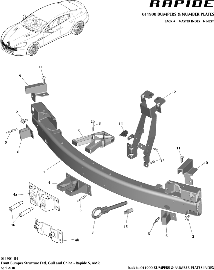 car: RAPIDE,item_no: 9,quantity: 1,reference: RAPIDE_00-00-RAPIDE_011901-B4